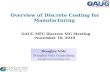 Overview of Discrete Costing for Manufacturing OAUG MFG Discrete SIG Meeting November 10, 2010 Douglas Volz Douglas Volz Consulting doug@volzconsulting.com.