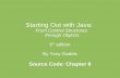 Starting Out with Java: From Control Structures through Objects 5 th edition By Tony Gaddis Source Code: Chapter 8.