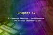 Chapter 12 E-Commerce Strategy, Justification, and Global Implementation.