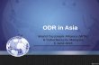 ODR in Asia World Trustmark Alliance (WTA) & CyberSecurity Malaysia 5 June 2015.