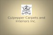 Culpepper Carpets and Interiors Inc.. Contact Details Culpepper Carpets and Interiors Inc. Lee Anne Culpepper  cci@rapidoffice.com.