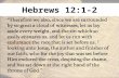 Hebrews 12:1-2. The Persistent Christian ___________________, 2013.