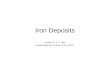 Iron Deposits ©2009, Dr. B. C. Paul Acknowledgement is given to the USGS,