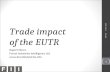 Trade impact of the EUTR Rupert Oliver, Forest Industries Intelligence Ltd  September 15 BD Holz 1.