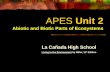 APESUnit 2 Abiotic and Biotic Parts of Ecosystems APES Unit 2 Abiotic and Biotic Parts of Ecosystems La Cañada High School Living in the Environment by.