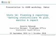 1 StatsSA_ASKNWorkshop_Dakar_AM_Sep2010 Presentation to ASKN workshop, Dakar Stats SA: Planning & reporting: “Getting statisticians to plan, monitor &