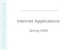Internet Applications Spring 2008. Review Last week –PHP/JavaScript –Email Form –Questions?