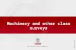 Machinery and other class surveys. Annual Survey of Machinery.