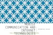 MOBILE COMMUNICATION AND INTERNET TECHNOLOGIES Introductory Lecture