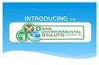 INTRODUCING THE. We are hundreds of environmental health professionals working together Government  City/County Health Departments  Iowa Department.