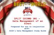 SPLIT SECOND 101 – Data Management of an Event Prepared for use in conjunction with: USSA’s Data Management Study Guide.