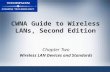 CWNA Guide to Wireless LANs, Second Edition Chapter Two Wireless LAN Devices and Standards.