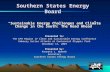 Southern States Energy Board “Sustainable Energy Challenges and Climate Change in the South: The Road Ahead” Presented to: The EPA Region IV Clean and.