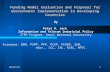 05/09/20151 Funding Model Evaluation and Proposal for eGovernment Implementation in Developing Countries By Peter O. Jack Information and Telecom Industrial.