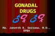 GONADAL DRUGS Ma. Janetth B. Serrano, M.D., DPBA.