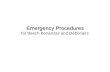 Emergency Procedures Emergency Procedures for Beech Bonanzas and Debonairs.
