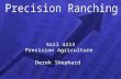 Soil 4213 Precision Agriculture Derek Shephard. 60,000 farms and ranches in Oklahoma with approximately 5.5million head of cattle Oklahoma ranks 5 th.