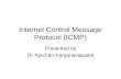 Internet Control Message Protocol (ICMP) Presented by Dr.Apichan Kanjanavapastit.
