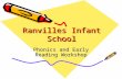 Ranvilles Infant School Phonics and Early Reading Workshop.