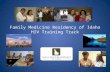 Family Medicine Residency of Idaho HIV Training Track.