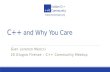 Www.italiancpp.org C++ and Why You Care Gian Lorenzo Meocci 20 Giugno Firenze – C++ Community Meetup.