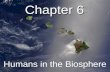Chapter 6. 6 – 1 A Changing Landscape What type of human activities can affect the biosphere?