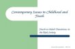 Dave Merryweather - 2010-11 Contemporary Issues in Childhood and Youth Youth-to-Adult Transitions in the Risk Society.