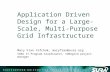 Application Driven Design for a Large-Scale, Multi-Purpose Grid Infrastructure Mary Fran Yafchak, maryfran@sura.org SURA IT Program Coordinator, SURAgrid.