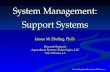 Recirculating Aquaculture Systems Short Course System Management: Support Systems James M. Ebeling, Ph.D. Research Engineer Aquaculture Systems Technologies,