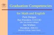 CCLC Conference, Fall 2006 – Pam Deegan, CCCCIO / Ian Walton, ASCCC Graduation Competencies for Math and English Pam Deegan Past President, CCCCIO (Mt.