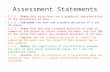 Assessment Statements 1.1.1 – State that error bars are a graphical representation of the variability of data 1.1.2 – Calculate the mean and standard deviation.