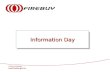 Firebuy Website:  Information Day Information Day.