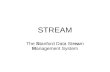 STREAM The Stanford Data Stream Management System.