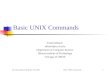 (c) Faisal Akkawi & Munki Lee 2001Basic UNIX Commands1 Faisal Akkawi akkawi@cs.iit.edu Department of Computer Science Illinois Institute of Technology.