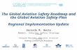 The Global Aviation Safety Roadmap and the Global Aviation Safety Plan Regional Implementation Update Gerardo M. Hueto Member, Industry Safety Strategy.