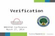 Verification NMASFAA Conference March 27, 2014. Kevin Campbell Training Officer Region VI 214-661-9488 kevin.campbell@ed.gov A copy of this presentation.