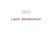 脂类代谢 Lipid Metabolism. contents  Introduction of Lipids  catabolism of Fats  biosynthesis of lipids.