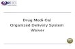 1 Drug Medi-Cal Organized Delivery System Waiver.