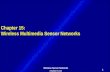 1 Wireless Sensor Networks Akyildiz/Vuran Chapter 15: Wireless Multimedia Sensor Networks.