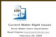Utah Division of Water Rights June 21, 2004 Current Water Right Issues Rural Water Users Association Boyd Clayton boydclayton@utah.govboydclayton@utah.gov.