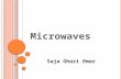 Saja Ghazi Omar. What is a Microwave History of Microwave Microwave Sources Uses of a Microwave Microwave Frequency Measurements Theory Effect on Health.