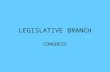 LEGISLATIVE BRANCH CONGRESS. In which Article of the Constitution will you find the Legislative Branches powers discussed? Article 1.