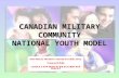 CANADIAN MILITARY COMMUNITY NATIONAL YOUTH MODEL.