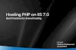 1 Hosting PHP on IIS 7.0 Best Practices for shared hosting Microsoft® Hosting Deployment Accelerator.