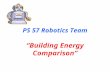 PS 57 Robotics Team “Building Energy Comparison”.