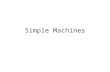 Simple Machines. Definitions Simple machine—A machine that makes work easier by multiplying a force or changing the direction of a force Effort– work.