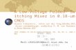 1 A Low-Voltage Folded- Switching Mixer in 0.18-um CMOS Vojkan Vidojkovic, Johan van der Tang, Member, IEEE, Arjan Leeuwenburgh, andArthur H. M. van Roermund,