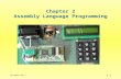 KyungHee Univ. 2-0 Chapter 2 Assembly Language Programming.
