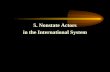 5. Nonstate Actors in the International System.