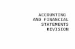 ACCOUNTING AND FINANCIAL STATEMENTS REVISION. ACC--- 1.How many of you will work as acc one day? 2.How many of you are acc majors? 3.Which acc magazines.